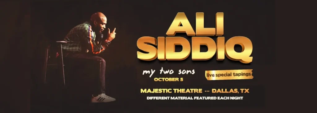 Ali Siddiq at Majestic Theatre