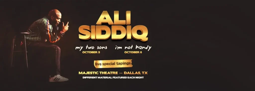 Ali Siddiq at Majestic Theatre