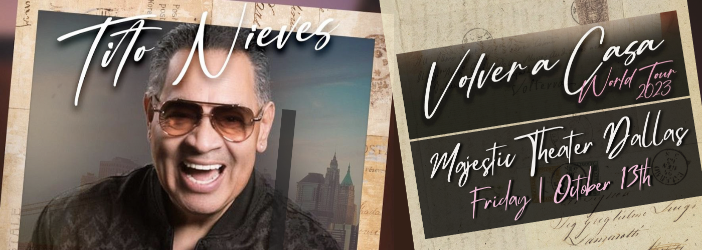 Tito Nieves [POSTPONED]